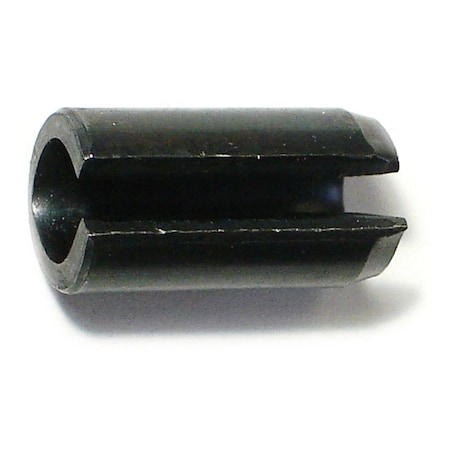 Midwest Fastener Standard Spring Pin, 12 mm Outside Dia, 22 mm L, Steel, 8 PK 32307